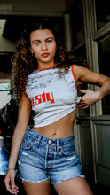 Load image into Gallery viewer, All Ova Slim Fit Sleeveless Skimmer Tank- RUSTY USA