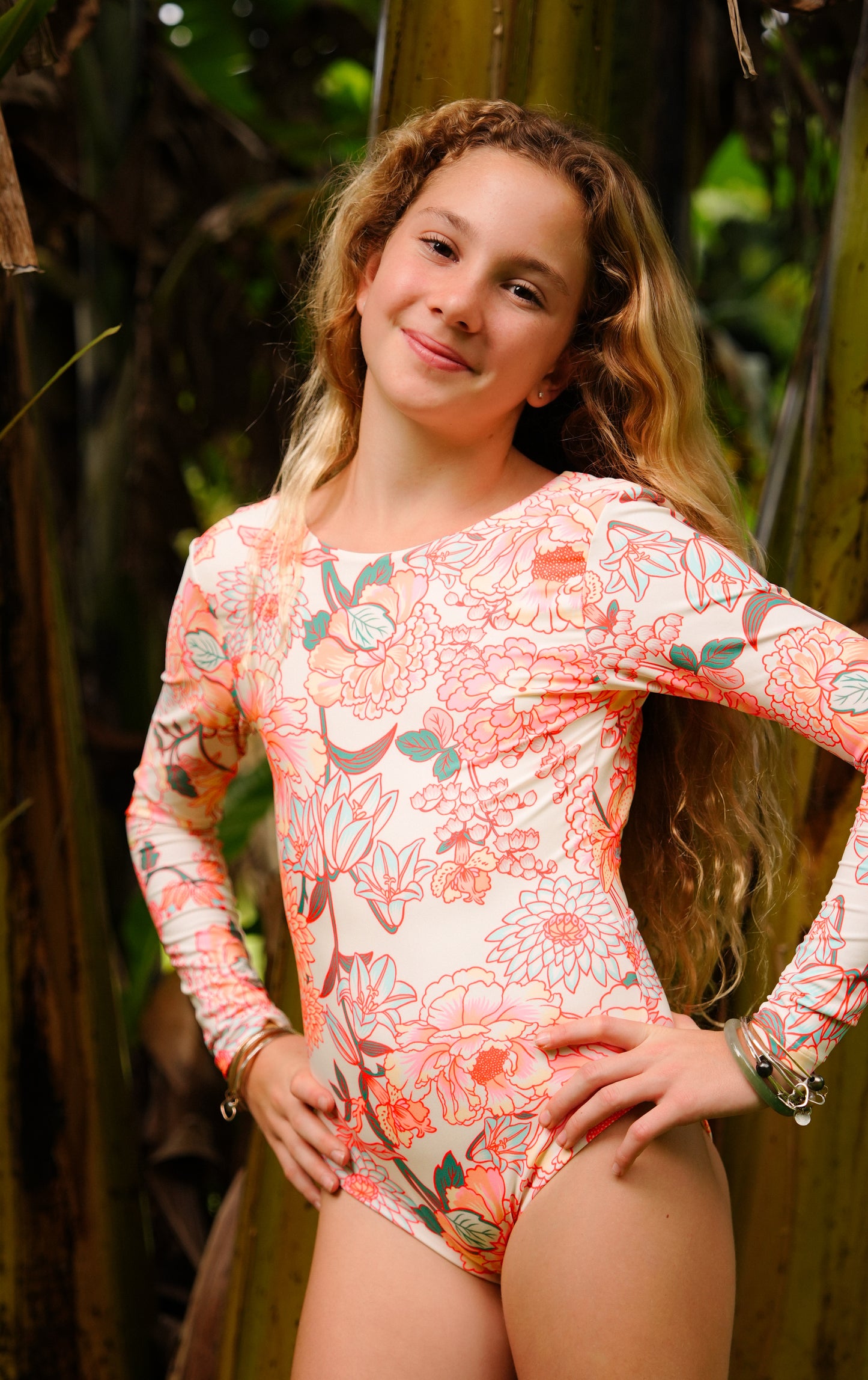 JAPANESE SUMMER OIWA GIRLS SWIMWEAR - PT4015KKO001 - MAAJI KIDS