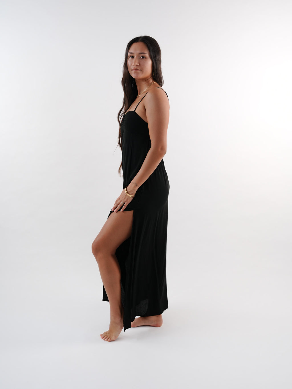 Oliva Dress - Solid black