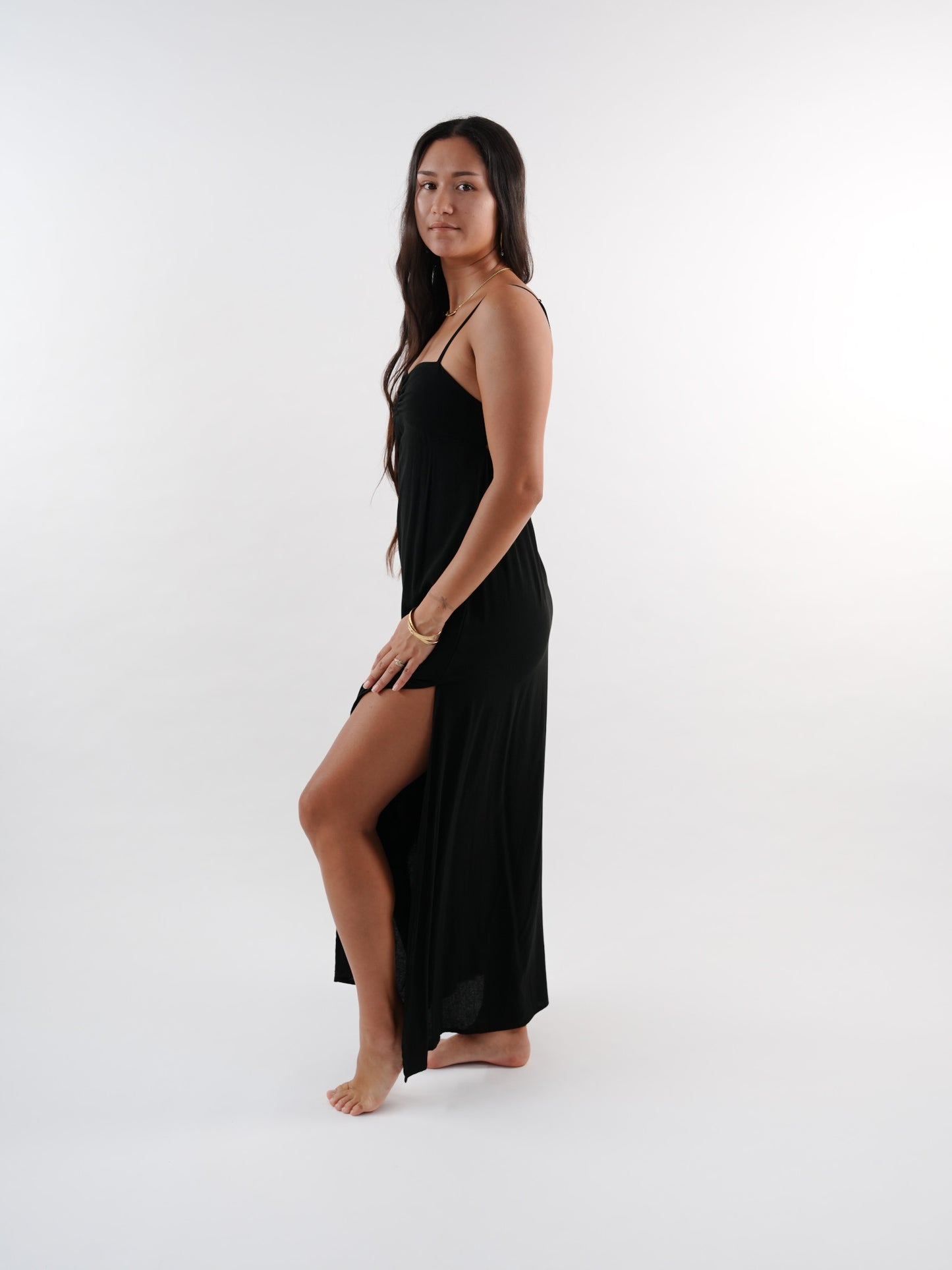 Oliva Dress - Solid black