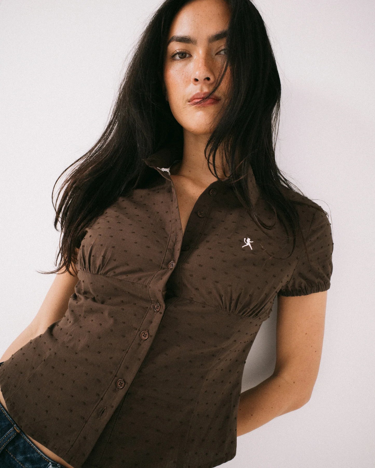 Missy May Plain Shirt- RUSTY USA