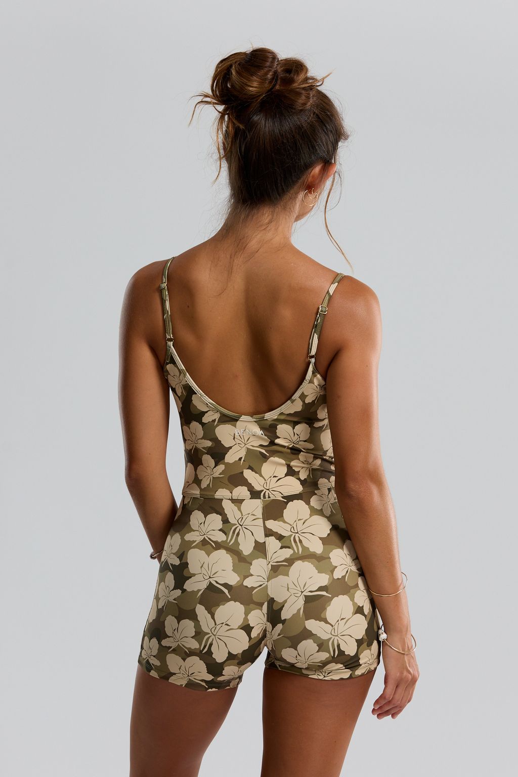OG 3” Romper - Camo Ginger