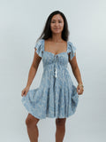 Quinn Dress - Wild Blue