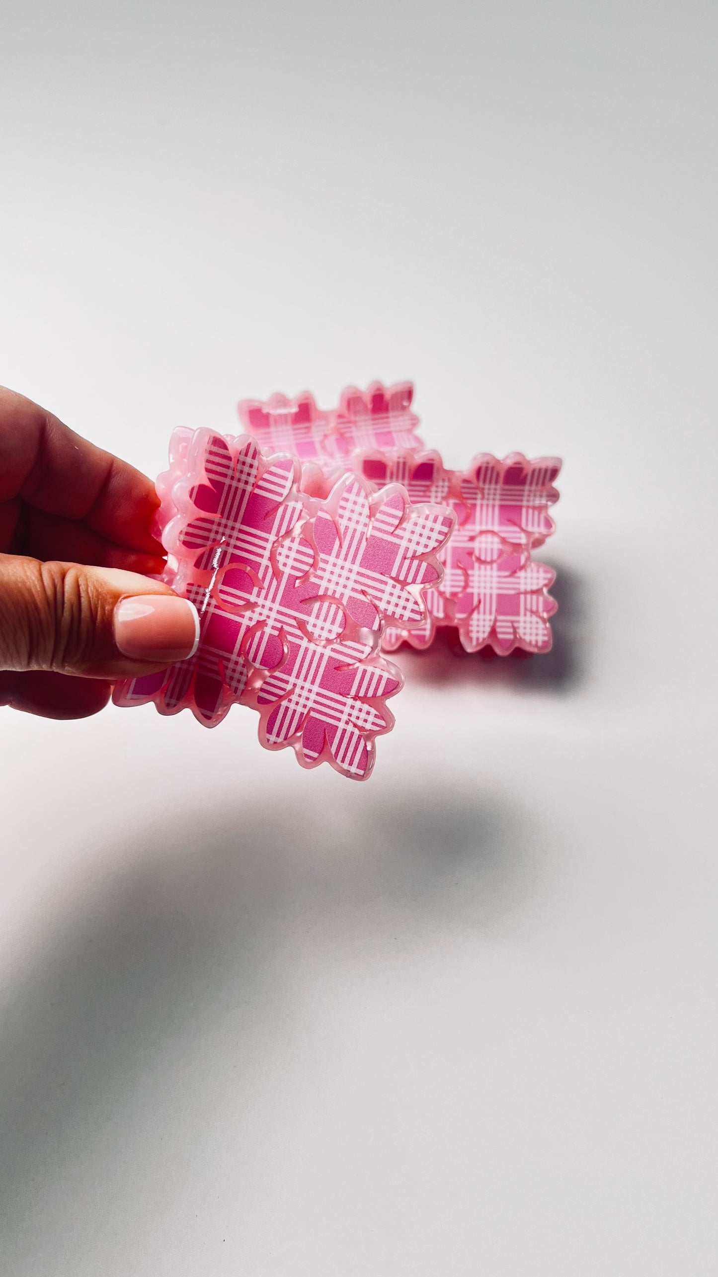 Kuiki Palaka  Hair Claw-Pink