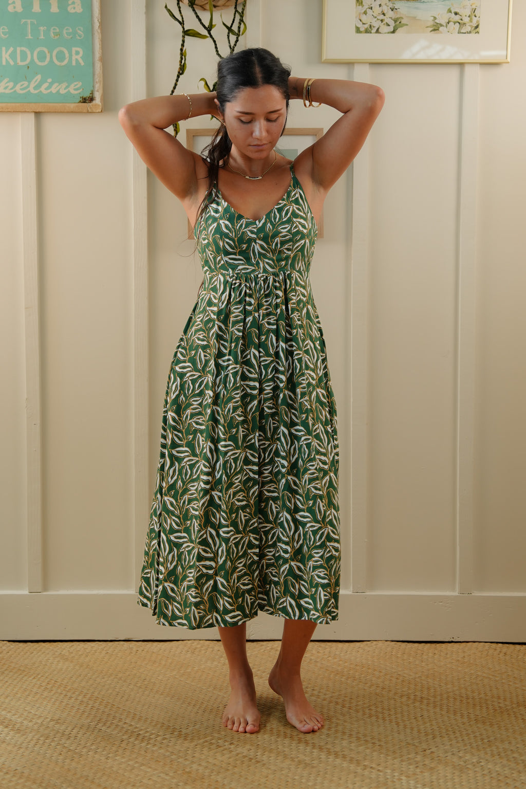 Soller Dress - Lauris Green