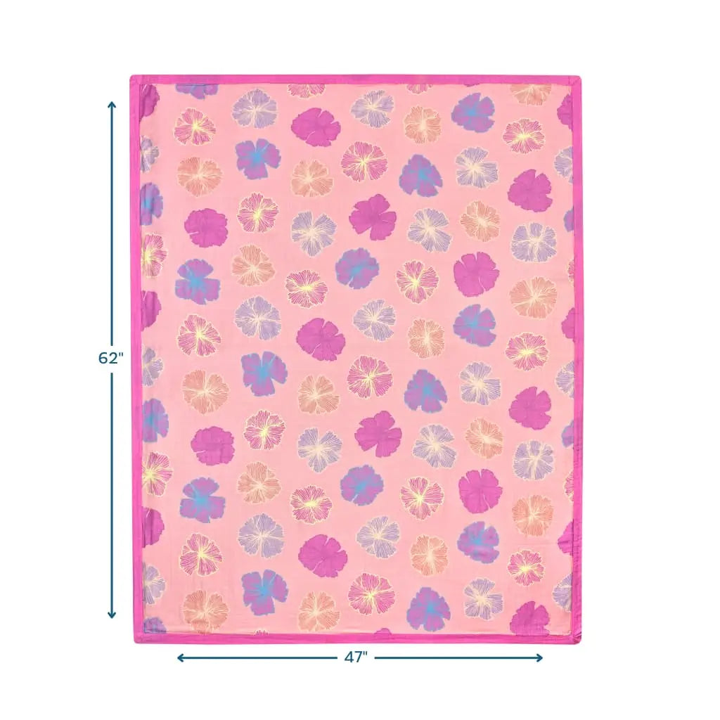 Seaflower - Throw Blanket - Coco Moon