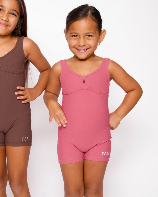 Baby Girl Aura Jumpsuit - pink