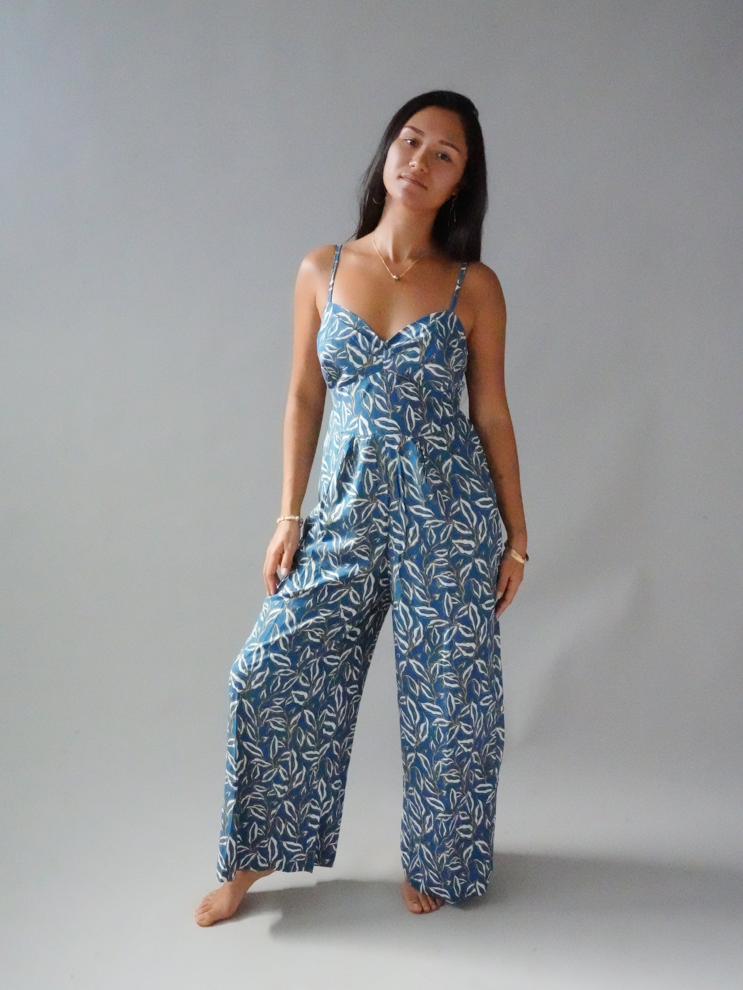 Morena Jumpsuit - Lauris Petrol