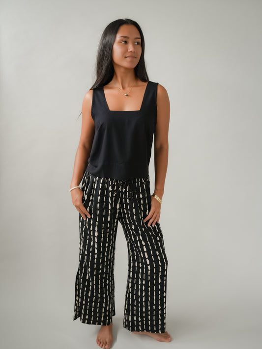 Malta Pant - Current Black