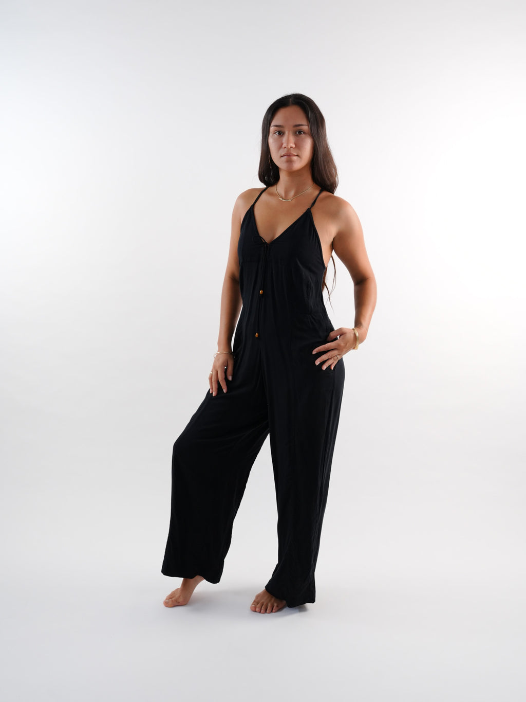 Solae Jumpsuit - Solid Black