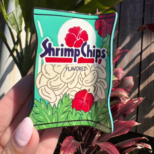 Shrimp Chips Hair Claw- Honi Hawaii