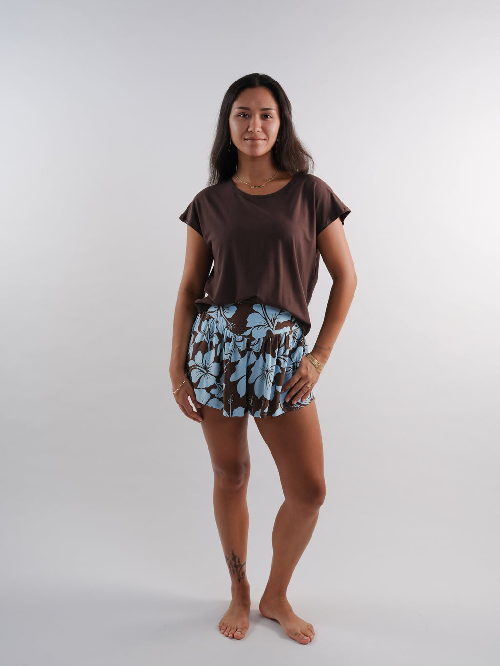Tahlia Top - Viscose Chocolate