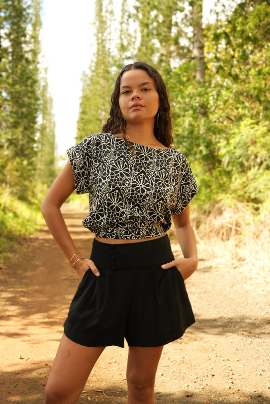 Mar Shorts - Solid Black