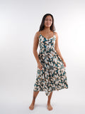 Soller Dress - Bloomtide Petrol