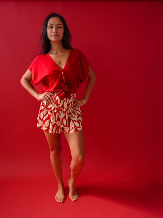 Bacana Top - Solid Ruby