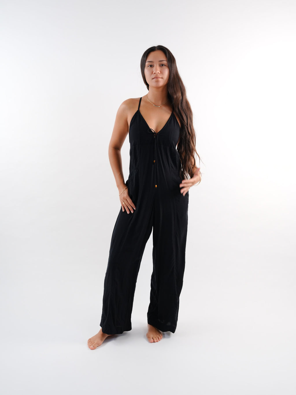 Solae Jumpsuit - Solid Black