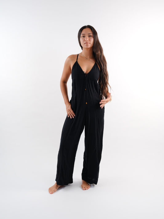 Solae Jumpsuit - Solid Black