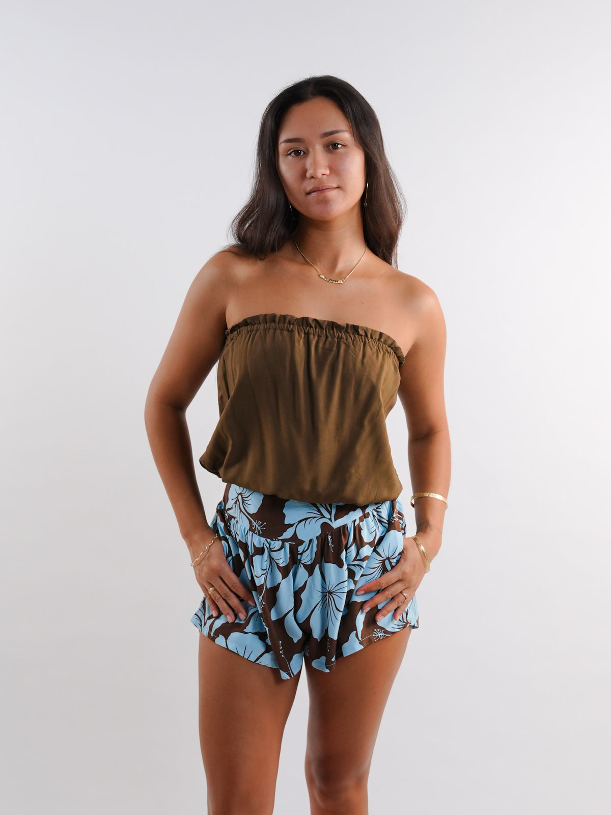 Bali Top - Solid Brown