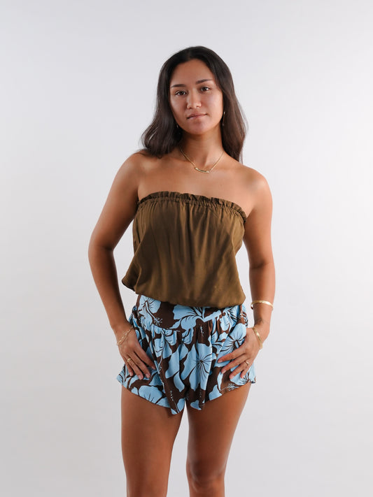 Bali Top - Solid Brown