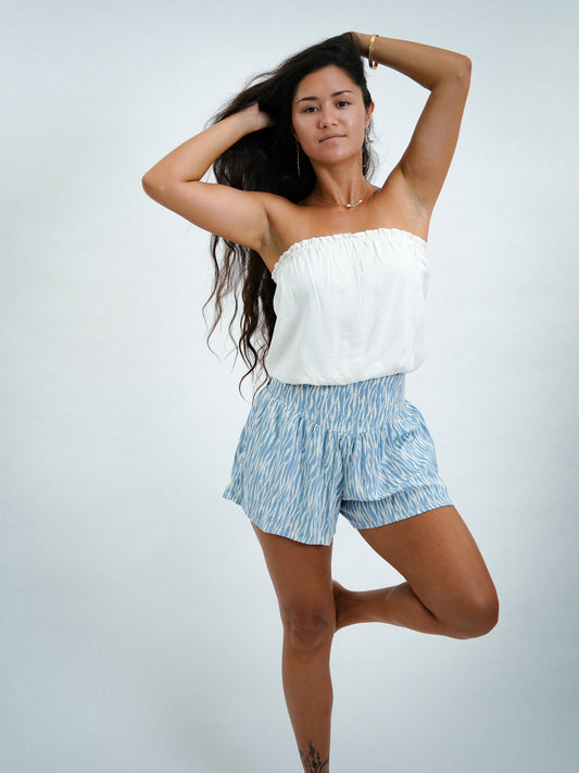 Elya Shorts - Wild Blue