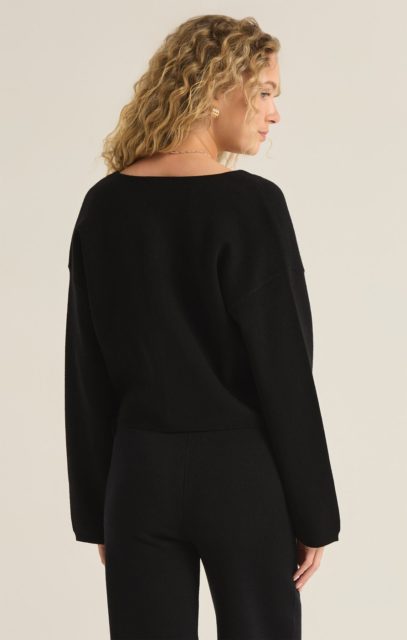 Estelle Cardigan- Black - Z Supply ZW241245