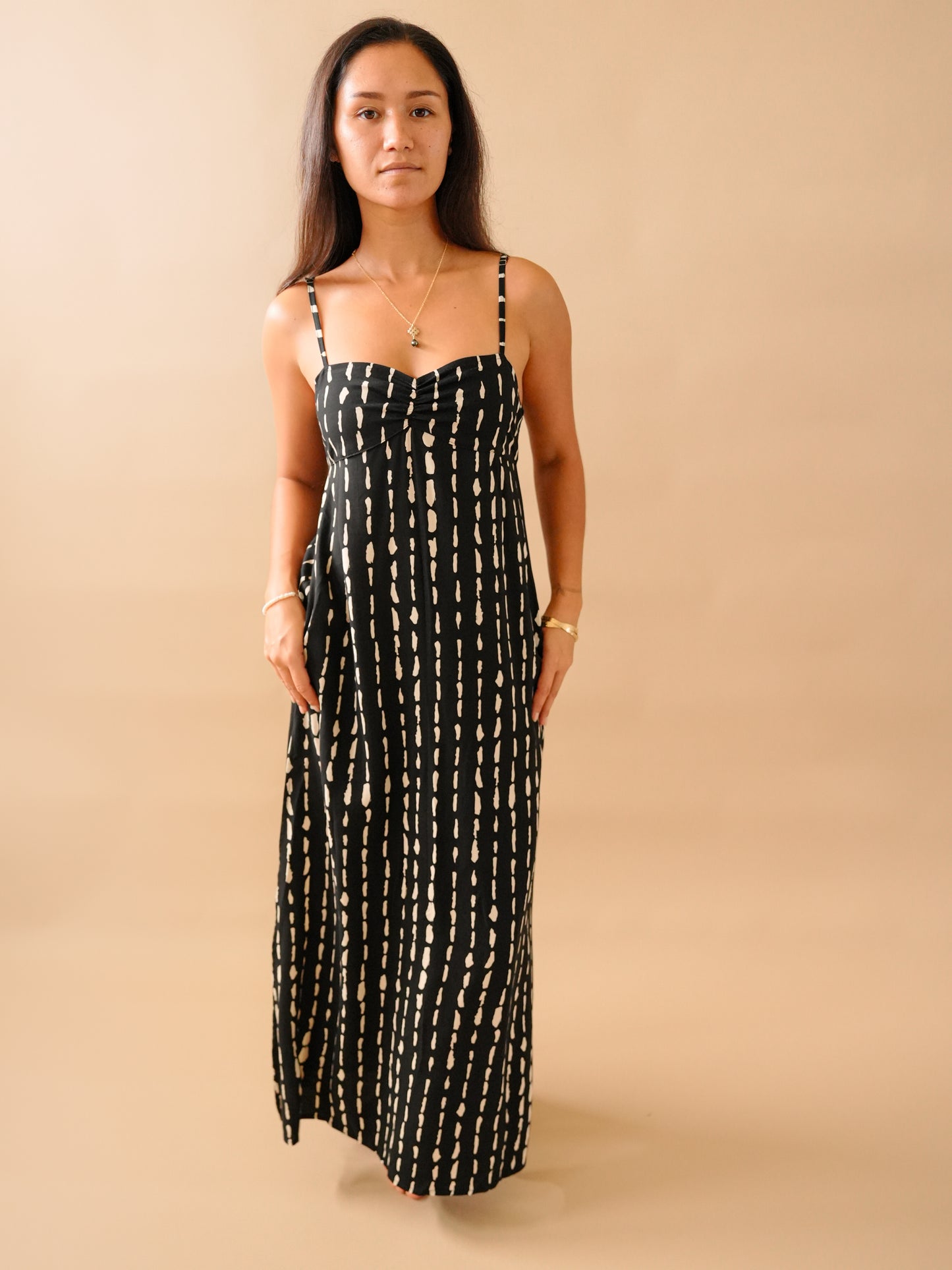 Oliva Dress - Current Black