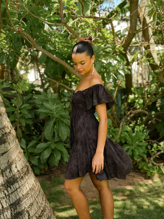 Passione Dress - TD Hazy Raisin