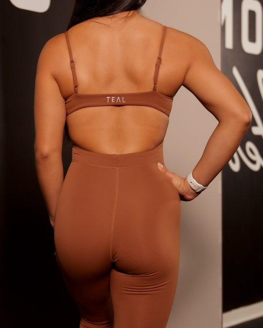 KAYLA JUMPSUIT- Copper - ACTIVE BY TEAL