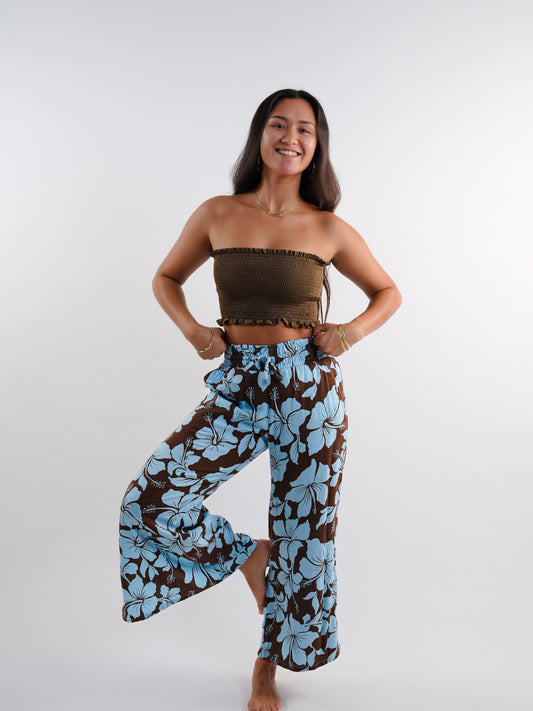 Malta Pant (Short Length) - Lani brown
