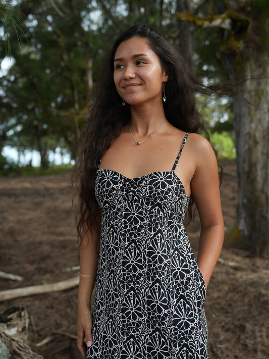 Oliva Dress - Magnolia Black