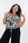 Nui Top -Drift Black