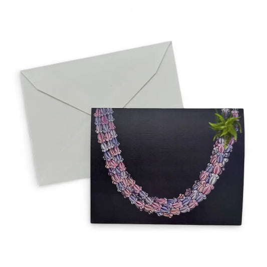 Triple Crown Lei Greeeting Card - HOMEGROWN
