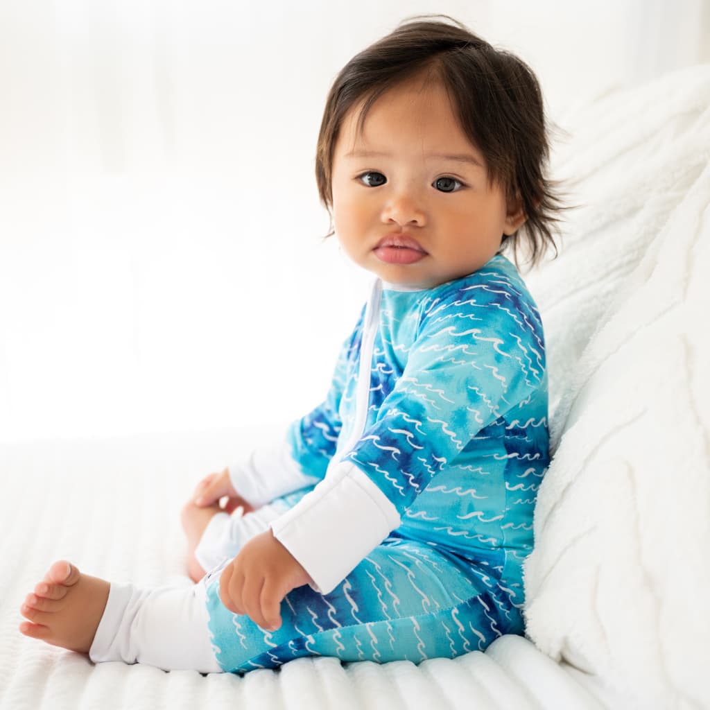 Nalu - Baby Bamboo Coverall - Coco Moon