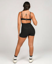 Load image into Gallery viewer, 3" Ribbed Kayla Jumpsuit - Black - ABT