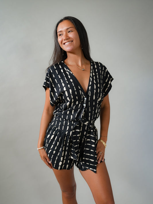 Bacana Top - Current Black