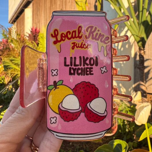 Lilikoi Lychee Hair Claw- Honi Hawaii