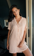 Calabria Shirt Dress - Escama Terra
