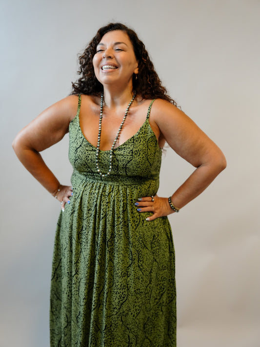 Soller Dress - Savanae Olive