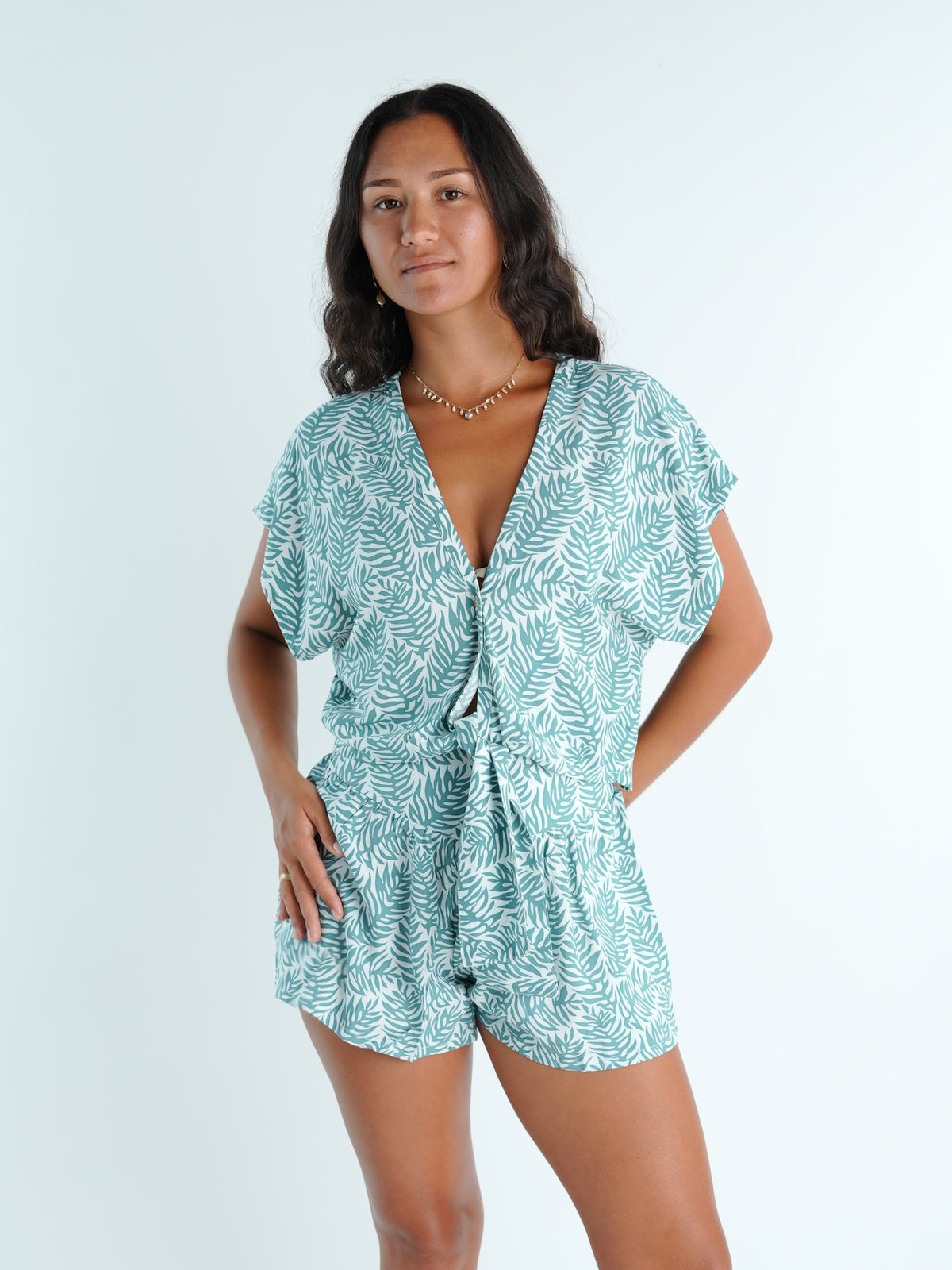 Bacana Top - Brisa Teal