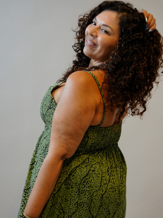 Soller Dress - Savanae Olive