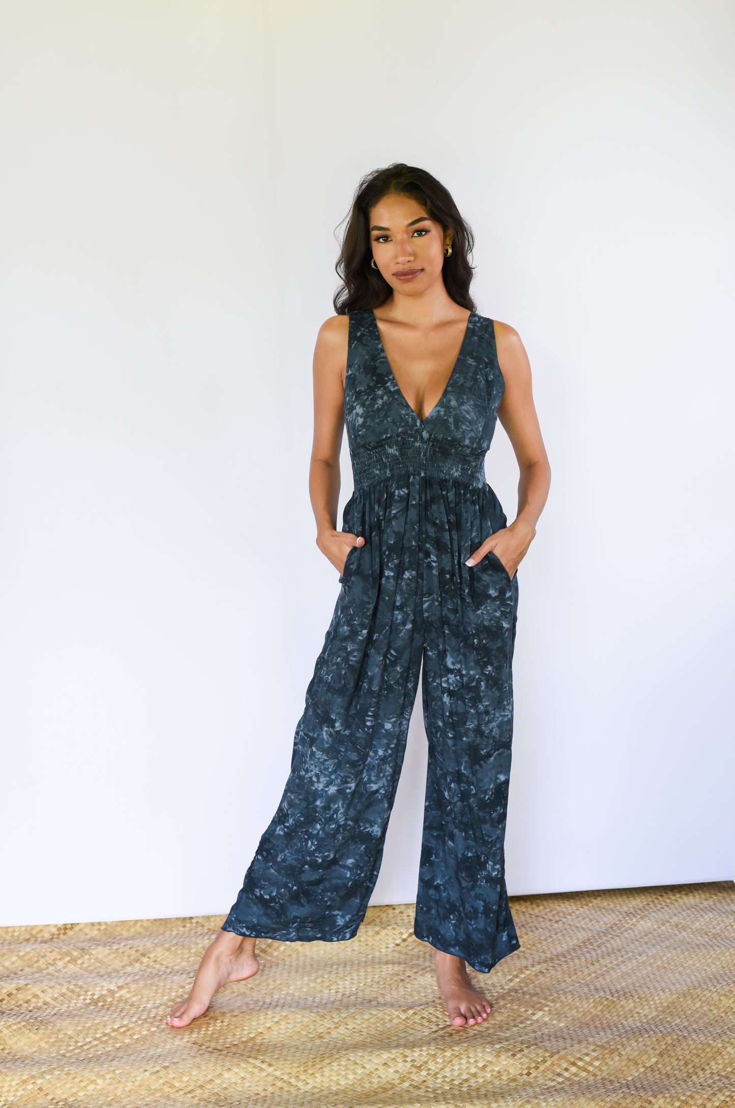 JUMPSUIT AURA- TD Murky Denim- KHUSH 25