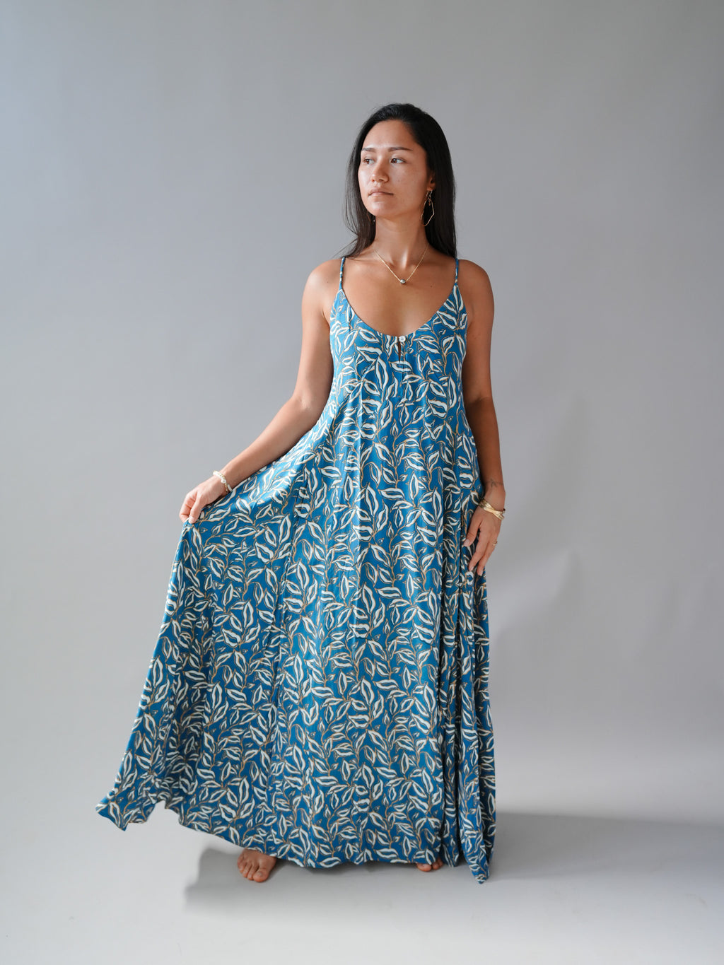 Bodrum Dress - Lauris Petrol