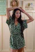 Wailea Romper - Lauris Green
