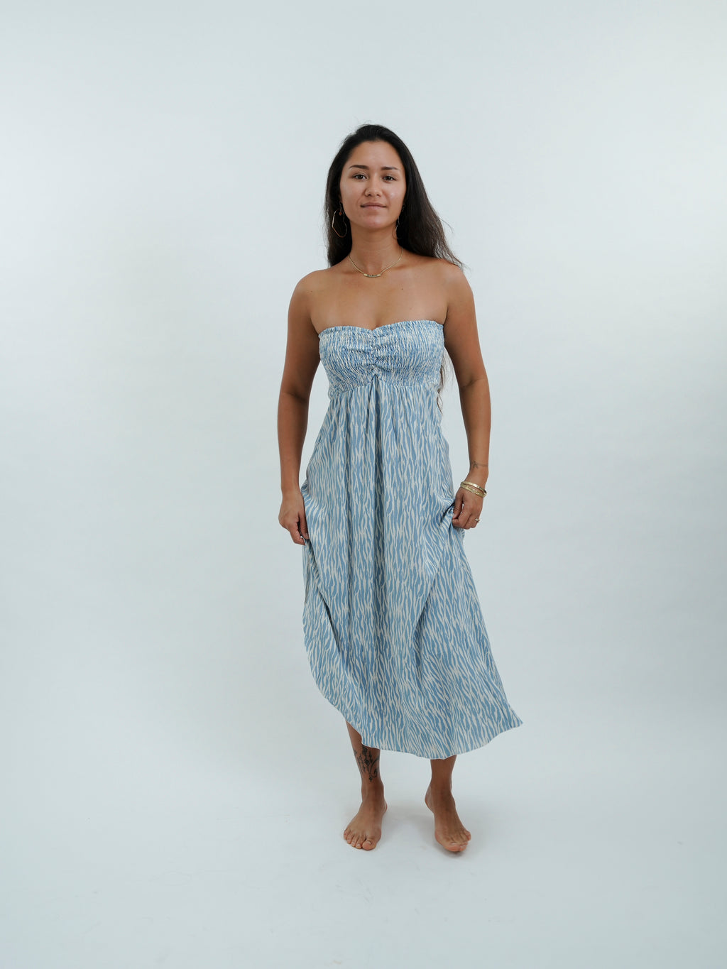 Shayla Dress - Wild Blue