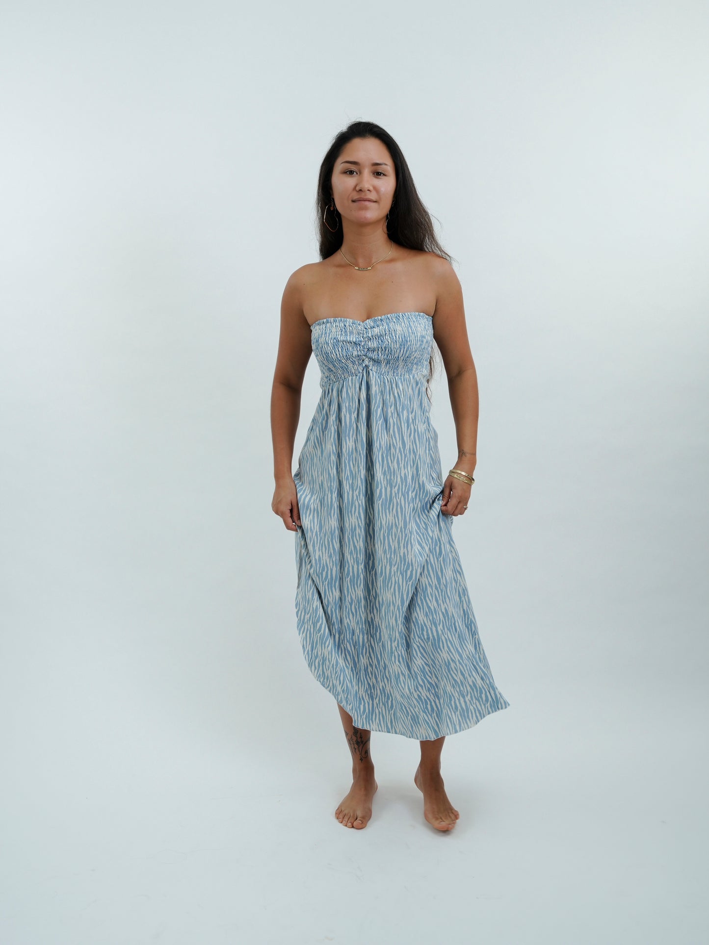Shayla Dress - Wild Blue