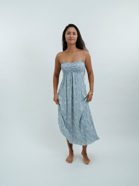 Shayla Dress - Wild Blue