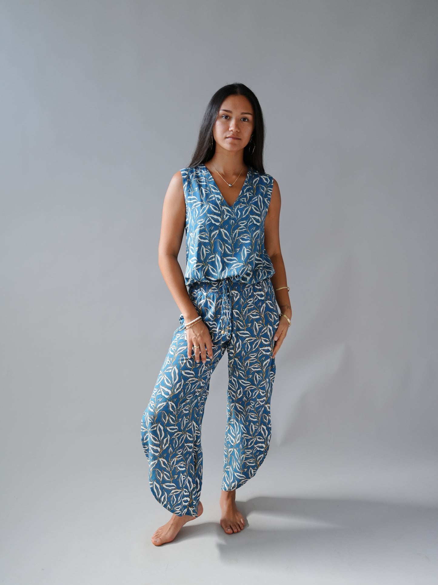 Nui Top - Lauris Petrol