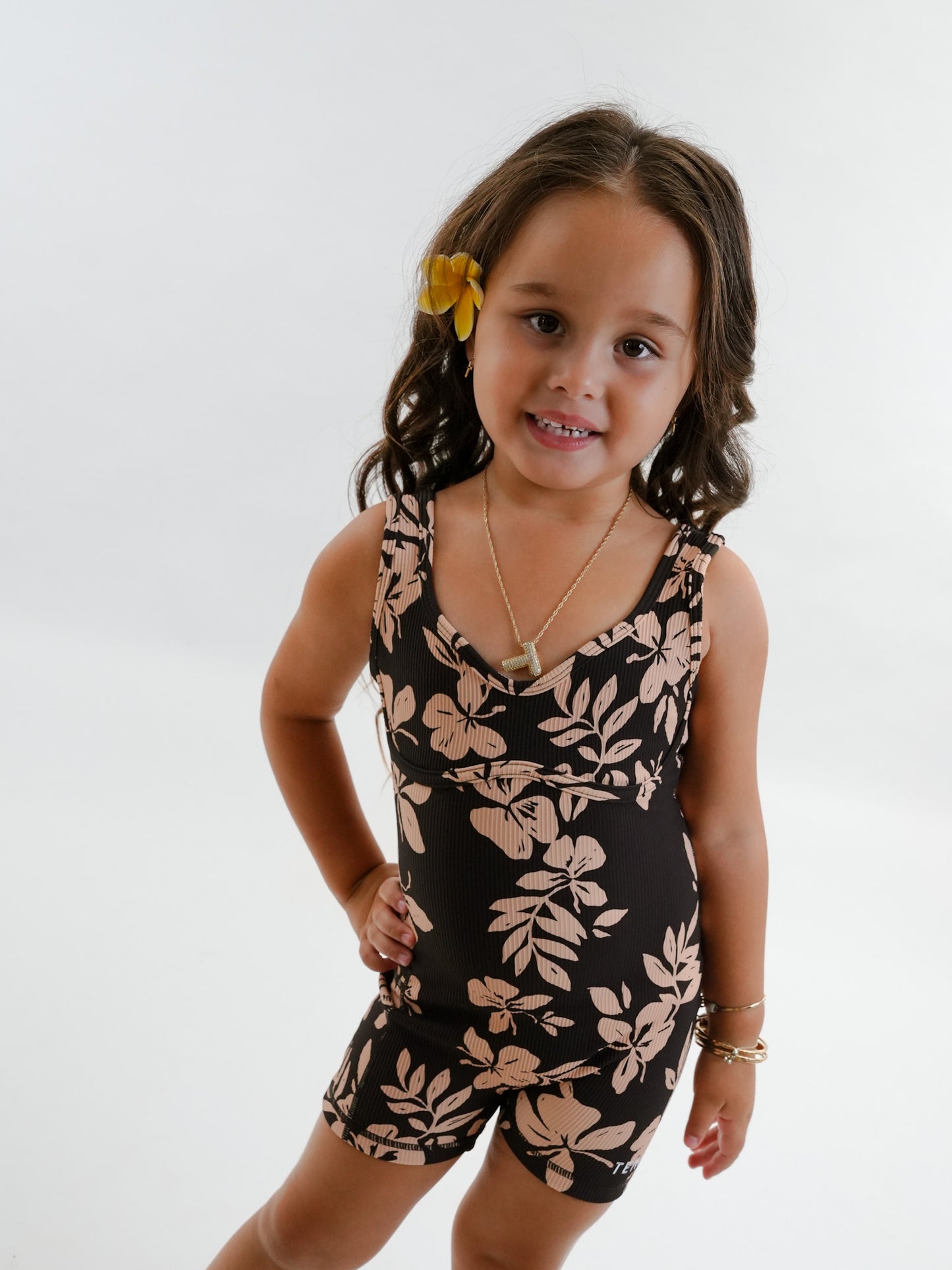 Mini Aura Jumpsuit in Okika Black - ABT