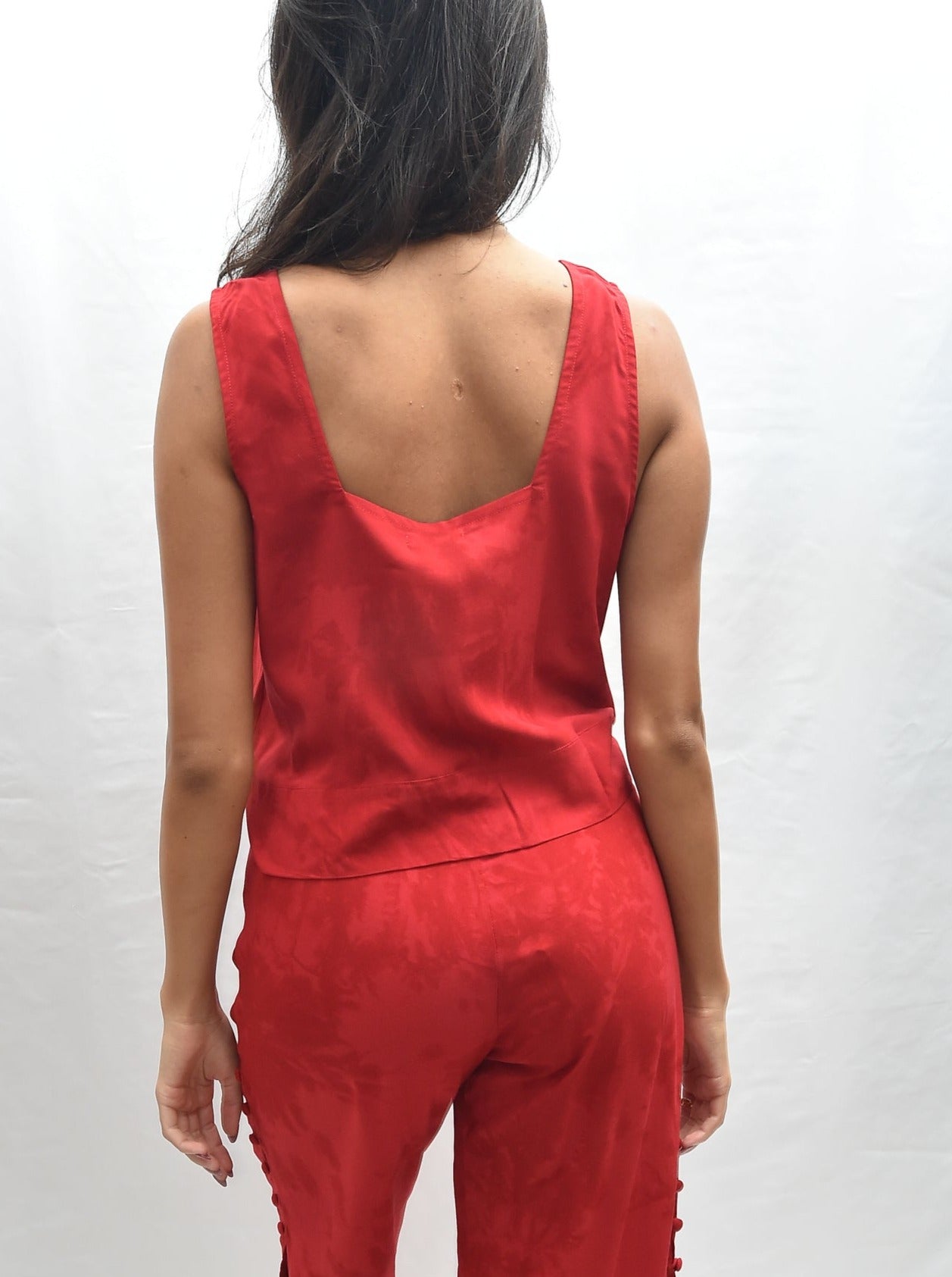 TAYLA TOP- TD Murky Crimson RED- KHUSH 39