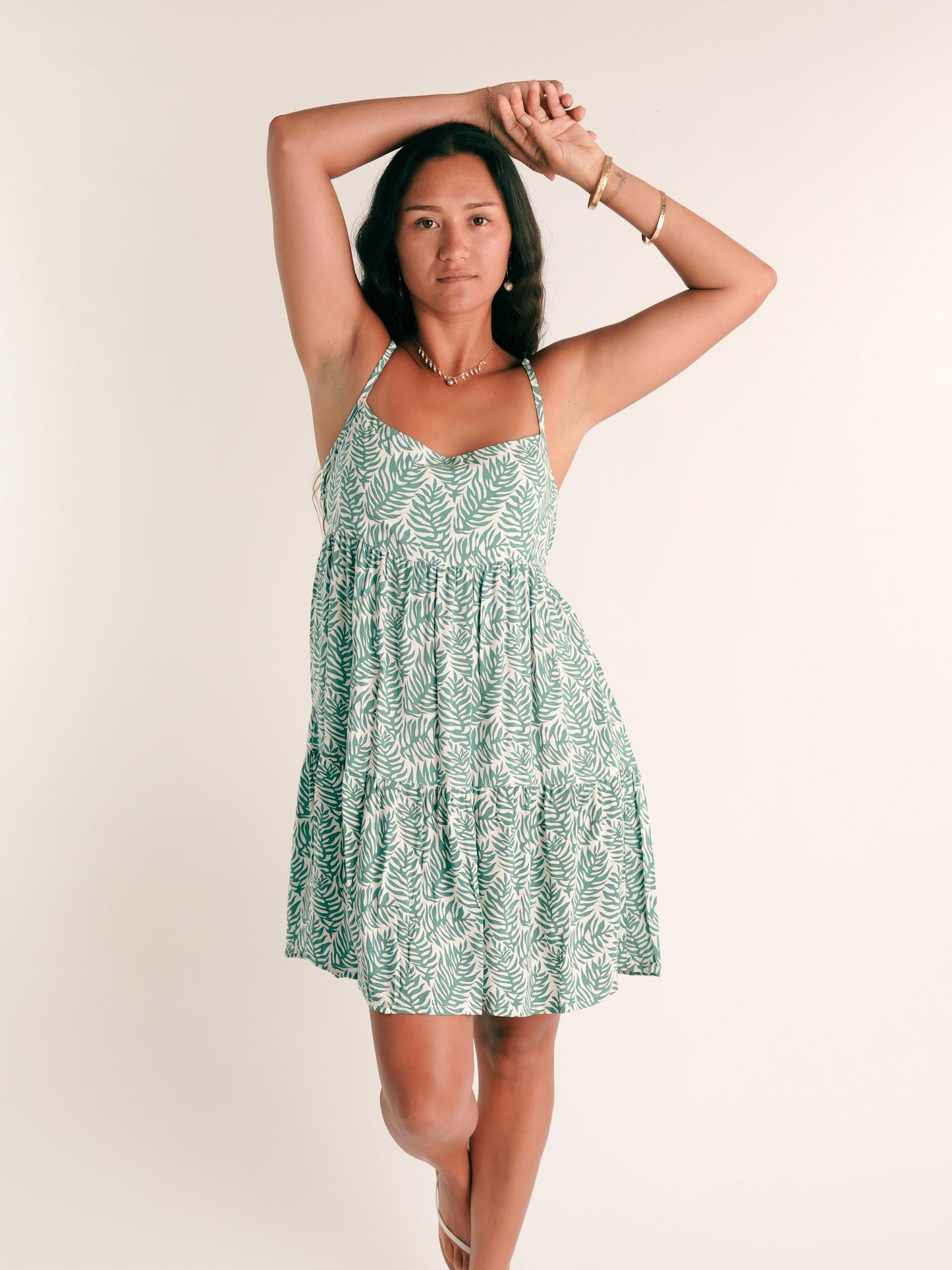 Oceanna Dress - Brisa Teal